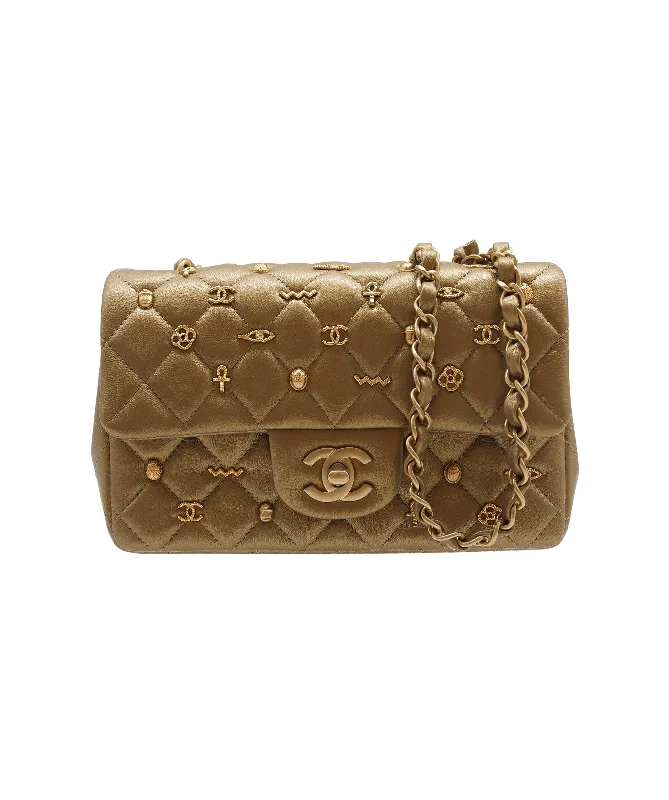 Chanel Mini Matelasse Egyptian Charm Metiers d'Art Collection Matelasse Chain Shoulder Bag - DXBS2762