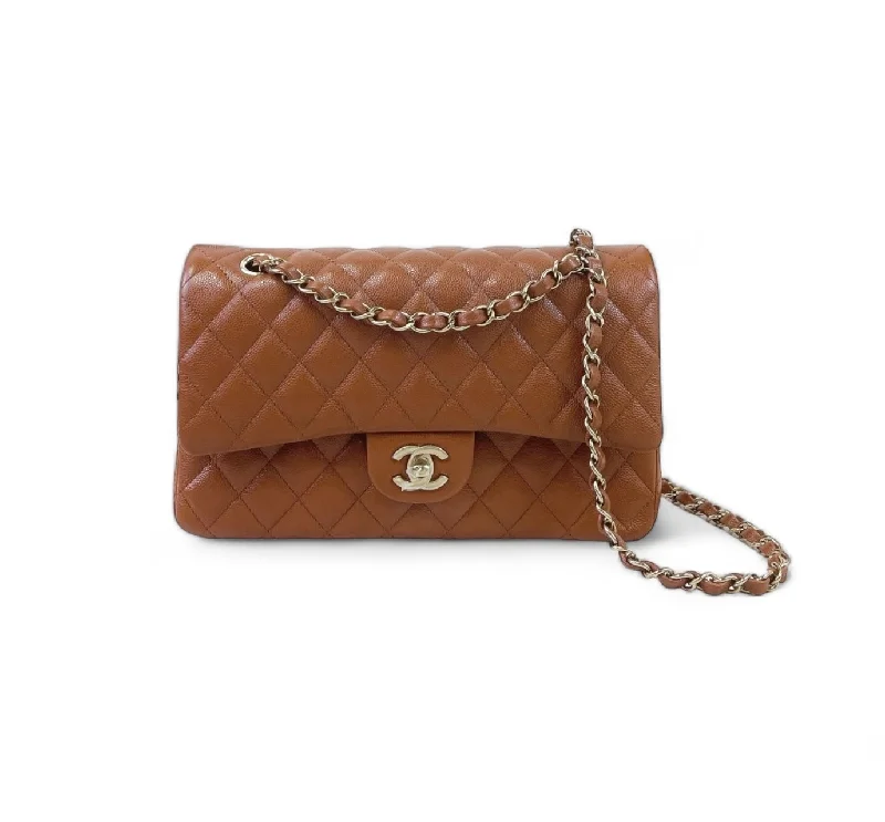 Chanel Timeless Classic Medium M/L 23A Caramel Caviar Leather